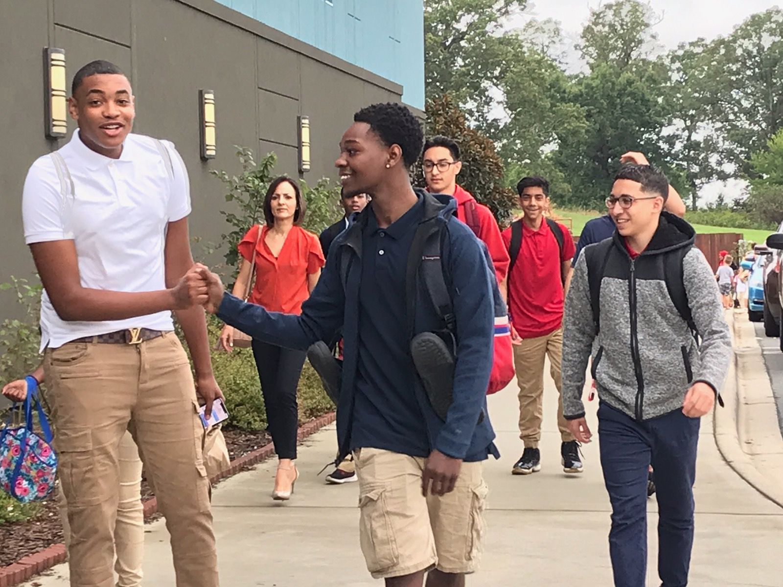 CIS first day of school